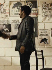 The Big Cigar Season 1 Huey P. Newton Leather Coat