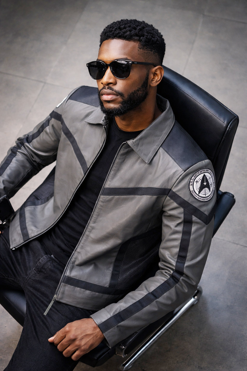 Star Trek Strange New Worlds Leather Jacket