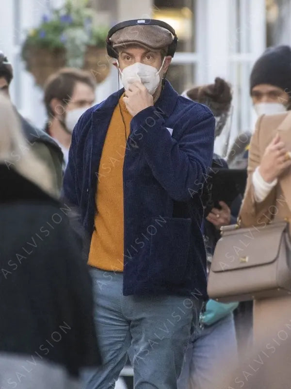Jason Sudeikis Ted Lasso Velvet Jacket