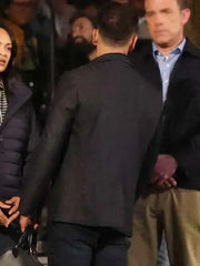 The Accountant 2 Jon Bernthal Black Wool Jacket