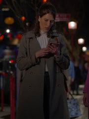 The Blessing Bracelet 2023 Morgana Wyllie Grey Trench Coat