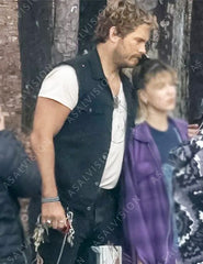 The Electric State Chris Pratt Black Vest