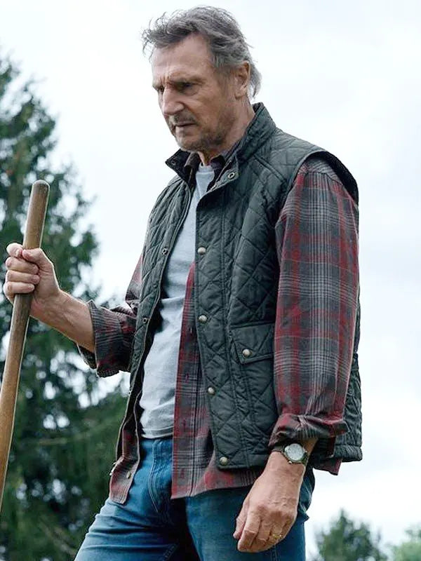 The Marksman 2021 Liam Neeson Quilted Vest