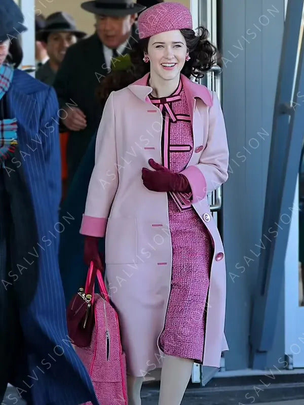 Miriam Maisel The Marvelous Mrs. Maisel S05 Pink Coat