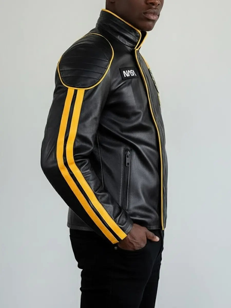 The Fall Guy Ryan Gosling NASA Leather Jacket