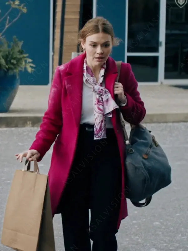 Tipline Mysteries Dial 1 For Murder Maddie Red Trench Coat