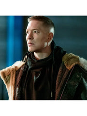 Tommy Egan Power Book IV Leather Shearling Coat