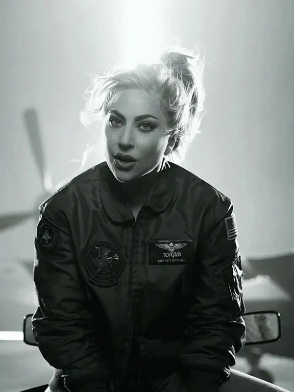 Lady Gaga Top Gun Jacket