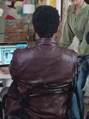 True Justice Family Ties Liam Anderson Leather Jacket