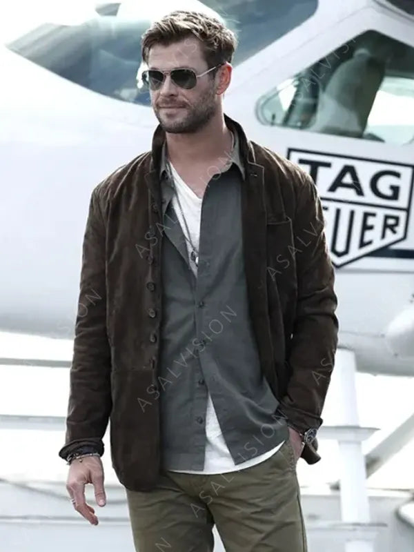 Extraction 2 Tyler Rake Brown Leather Jacket