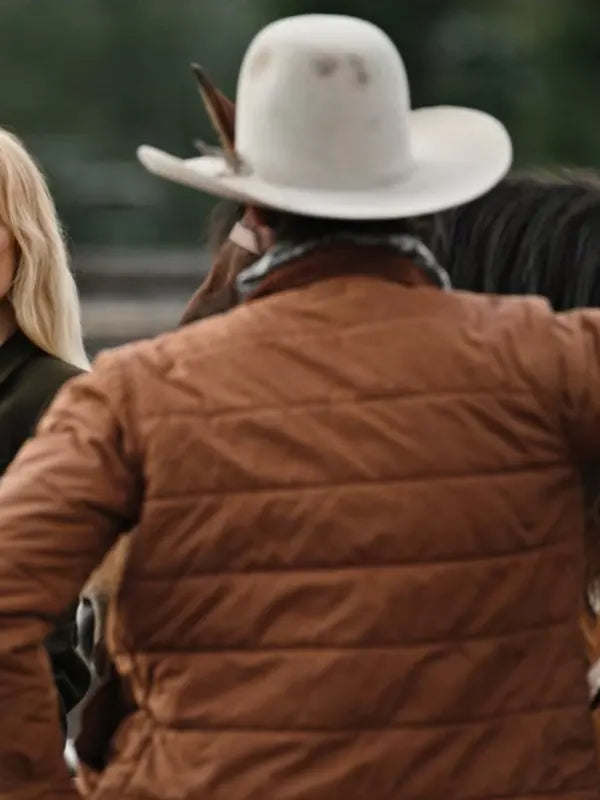 Walker Yellowstone Puffer Brown Jacket