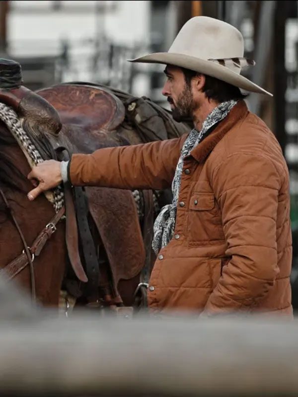 Walker Yellowstone Puffer Brown Jacket