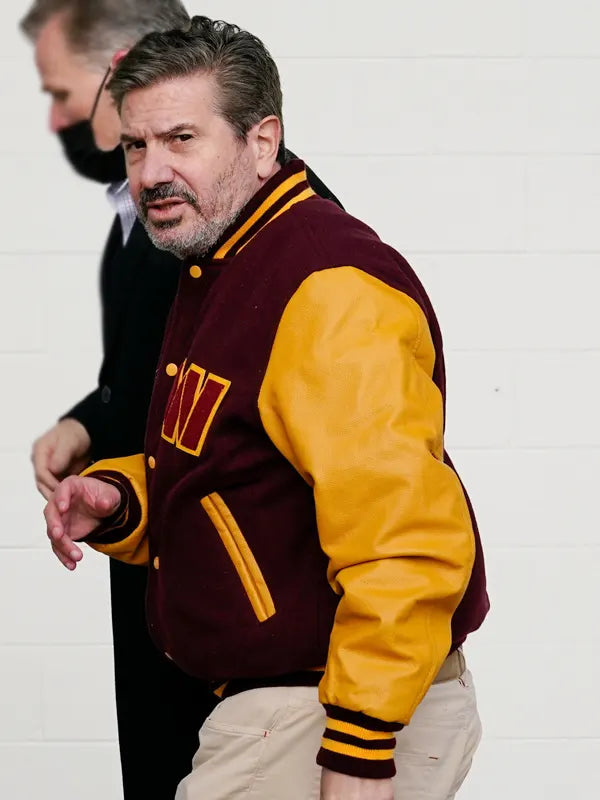 Washington Commanders Varsity Bomber Jacket