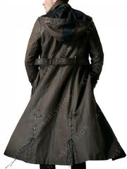 Steampunk and Post-Apocalyptic Wasteland Hooded Coat