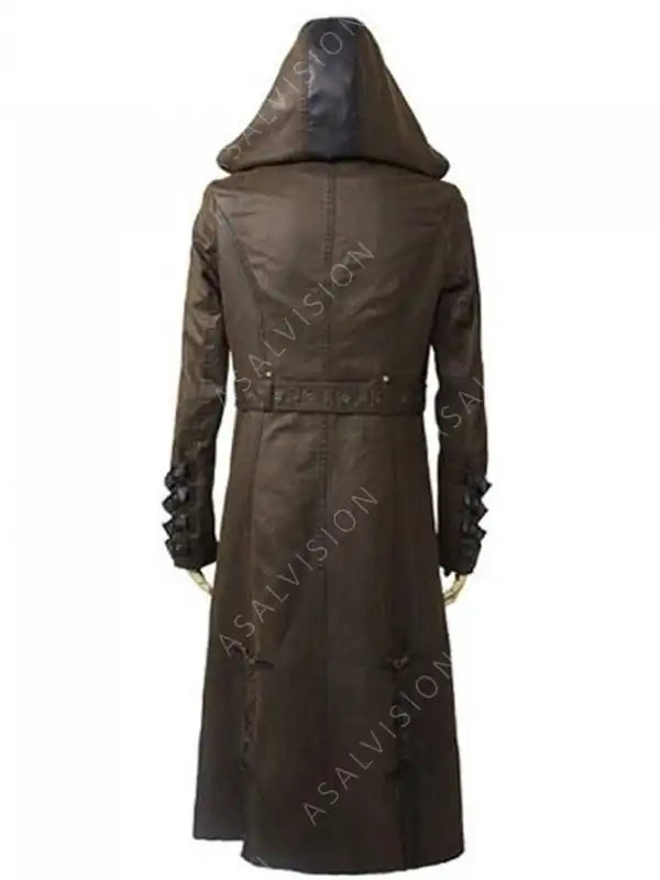 Steampunk and Post-Apocalyptic Wasteland Hooded Coat