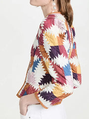 Marilyn Thornhill Wednesday Quilted Printed Jacket