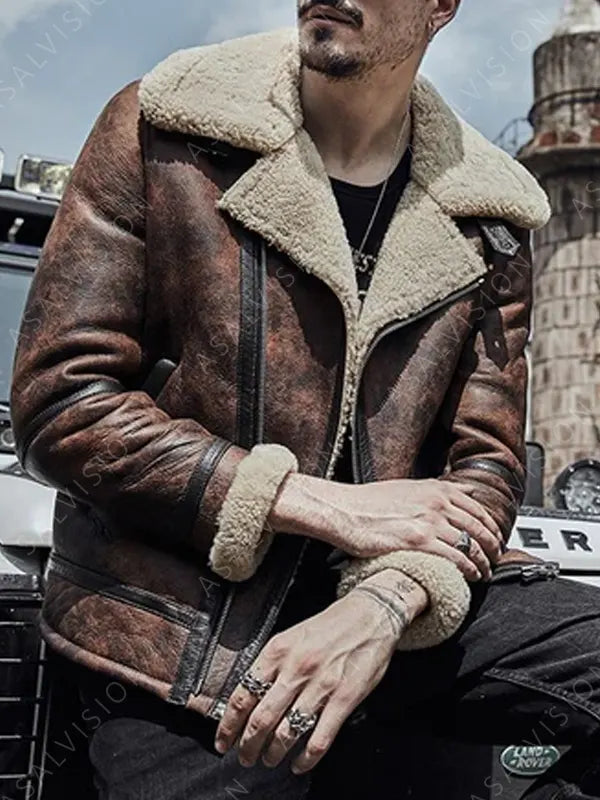 Werner Shearling Leather Jacket