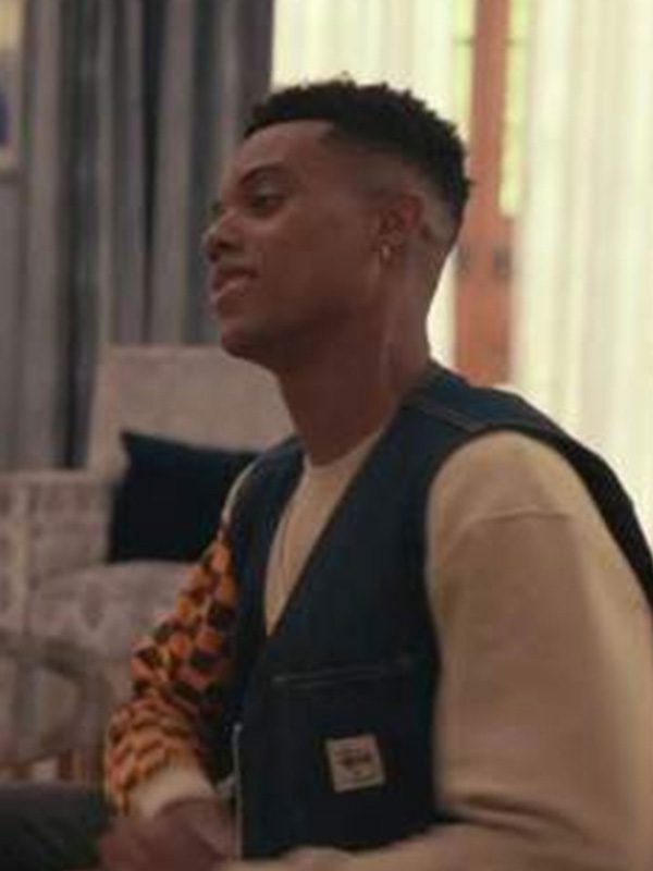 Will Smith Bel-Air Denim Vest