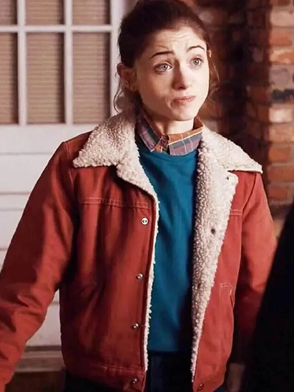 Women's Stranger Things Nancy Wheeler Red Jacket