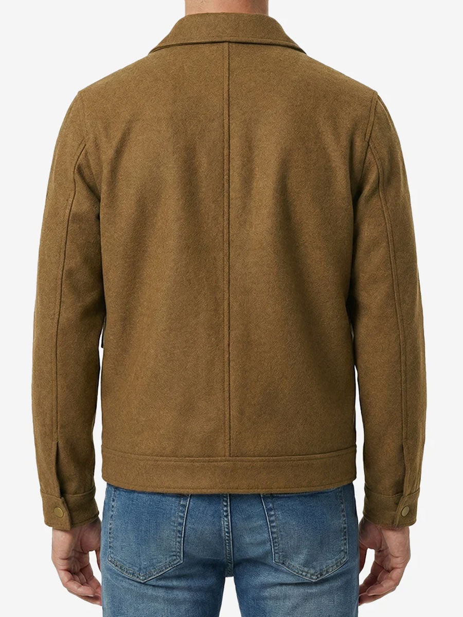 Yorksen Brown Wool Jacket