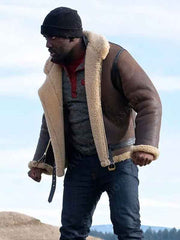 Wynonna Earp Season 4 Agent Dolls Brown Shearling Jacket