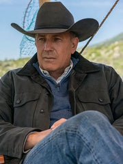 Kevin Costner Yellowstone John Dutton Grey Jacket
