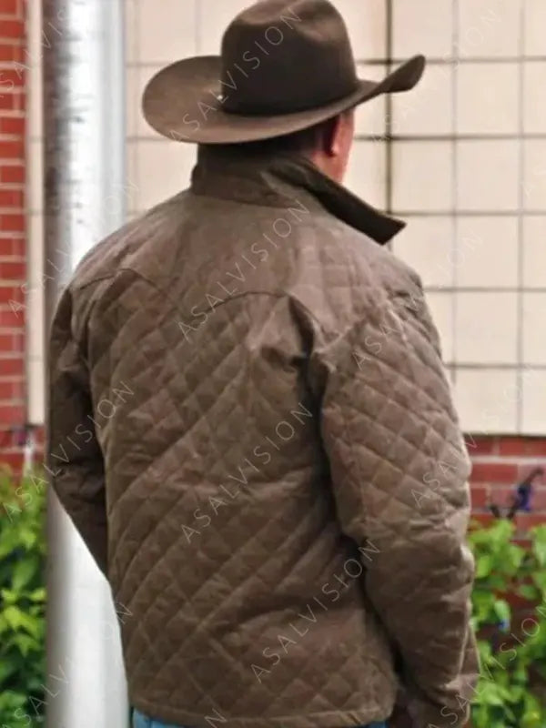 Yellowstone Kevin Costner Quilted Jacket