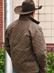 Yellowstone Kevin Costner Quilted Jacket